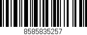 Código de barras (EAN, GTIN, SKU, ISBN): '8585835257'