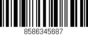 Código de barras (EAN, GTIN, SKU, ISBN): '8586345687'