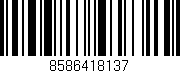 Código de barras (EAN, GTIN, SKU, ISBN): '8586418137'