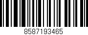 Código de barras (EAN, GTIN, SKU, ISBN): '8587193465'