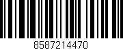 Código de barras (EAN, GTIN, SKU, ISBN): '8587214470'