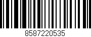 Código de barras (EAN, GTIN, SKU, ISBN): '8587220535'