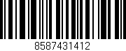 Código de barras (EAN, GTIN, SKU, ISBN): '8587431412'