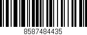 Código de barras (EAN, GTIN, SKU, ISBN): '8587484435'
