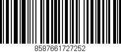 Código de barras (EAN, GTIN, SKU, ISBN): '8587661727252'