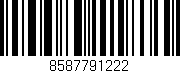 Código de barras (EAN, GTIN, SKU, ISBN): '8587791222'