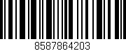 Código de barras (EAN, GTIN, SKU, ISBN): '8587864203'