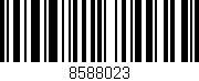 Código de barras (EAN, GTIN, SKU, ISBN): '8588023'