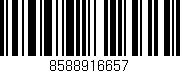 Código de barras (EAN, GTIN, SKU, ISBN): '8588916657'