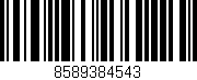 Código de barras (EAN, GTIN, SKU, ISBN): '8589384543'