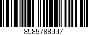 Código de barras (EAN, GTIN, SKU, ISBN): '8589788997'