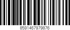 Código de barras (EAN, GTIN, SKU, ISBN): '8591467979876'