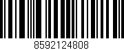 Código de barras (EAN, GTIN, SKU, ISBN): '8592124808'