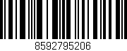 Código de barras (EAN, GTIN, SKU, ISBN): '8592795206'