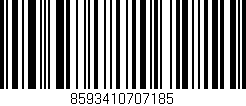 Código de barras (EAN, GTIN, SKU, ISBN): '8593410707185'