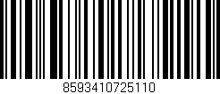 Código de barras (EAN, GTIN, SKU, ISBN): '8593410725110'