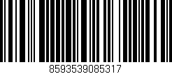 Código de barras (EAN, GTIN, SKU, ISBN): '8593539085317'