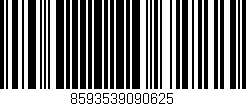 Código de barras (EAN, GTIN, SKU, ISBN): '8593539090625'