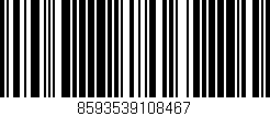 Código de barras (EAN, GTIN, SKU, ISBN): '8593539108467'