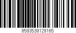 Código de barras (EAN, GTIN, SKU, ISBN): '8593539129165'