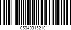 Código de barras (EAN, GTIN, SKU, ISBN): '8594001621811'