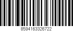 Código de barras (EAN, GTIN, SKU, ISBN): '8594163326722'