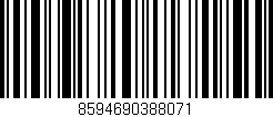 Código de barras (EAN, GTIN, SKU, ISBN): '8594690388071'