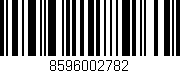 Código de barras (EAN, GTIN, SKU, ISBN): '8596002782'