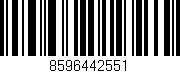Código de barras (EAN, GTIN, SKU, ISBN): '8596442551'