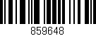 Código de barras (EAN, GTIN, SKU, ISBN): '859648'