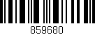 Código de barras (EAN, GTIN, SKU, ISBN): '859680'