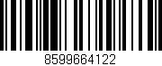 Código de barras (EAN, GTIN, SKU, ISBN): '8599664122'