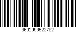 Código de barras (EAN, GTIN, SKU, ISBN): '8602993523782'