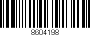 Código de barras (EAN, GTIN, SKU, ISBN): '8604198'