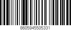 Código de barras (EAN, GTIN, SKU, ISBN): '8605945505331'