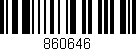 Código de barras (EAN, GTIN, SKU, ISBN): '860646'