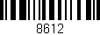 Código de barras (EAN, GTIN, SKU, ISBN): '8612'
