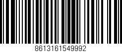 Código de barras (EAN, GTIN, SKU, ISBN): '8613161549992'