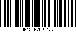 Código de barras (EAN, GTIN, SKU, ISBN): '8613467023127'