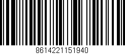 Código de barras (EAN, GTIN, SKU, ISBN): '8614221151940'