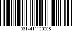 Código de barras (EAN, GTIN, SKU, ISBN): '8614411120305'