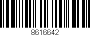 Código de barras (EAN, GTIN, SKU, ISBN): '8616642'