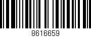 Código de barras (EAN, GTIN, SKU, ISBN): '8616659'