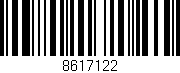 Código de barras (EAN, GTIN, SKU, ISBN): '8617122'