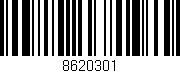 Código de barras (EAN, GTIN, SKU, ISBN): '8620301'