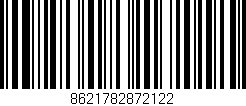 Código de barras (EAN, GTIN, SKU, ISBN): '8621782872122'