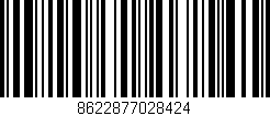 Código de barras (EAN, GTIN, SKU, ISBN): '8622877028424'
