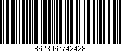 Código de barras (EAN, GTIN, SKU, ISBN): '8623967742428'