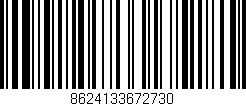 Código de barras (EAN, GTIN, SKU, ISBN): '8624133672730'