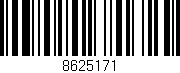 Código de barras (EAN, GTIN, SKU, ISBN): '8625171'